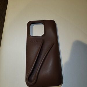 RHODE Chocolate Brown Phone Case iphone 15 pro